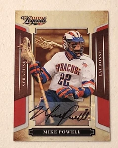 MIKE POWELL 2008 DONRUSS SPORTS LEGENDS AUTO #/502 π₯π₯ LACROSSE - RARE - Picture 1 of 1