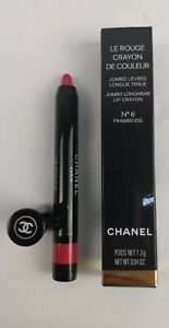Chanel LE ROUGE CRAYON DE COULEUR Jumbo Longwear Lip Crayon N6 Framboise .04oz