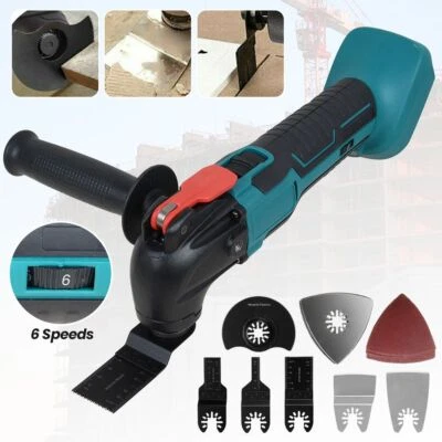 Cordless Multi Tool Oscillating Sander Cutter Scraper Grinder Saw For Makita 18V - Image 1 of 4