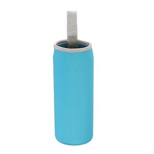 2Pcs Water Bottle Sleeve 500ml Neoprene Carrier Glass Bottle Cover Blue - Picture 1 of 5