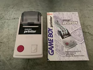 Nintendo Game Boy PRINTER MGB-007 GBP-EUR · Impresora Gameboy + Manual de uso - Foto 1 di 12