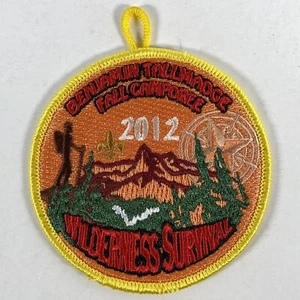Benjamin Tallmadge District Fall Camporee 2012  Wilderness Survival BSA Patch - Picture 1 of 3