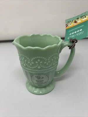NWT PIONEER WOMAN TIMELESS BEAUTY CREAMER  JADE TIMELESS BEAUTY JADITE  Box P7 - Image 1 of 4
