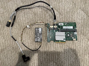 DELL 0W56W0 PERC H700 RAID Controller w/Cable Y690K & Batt. 0NU209 - Picture 1 of 2
