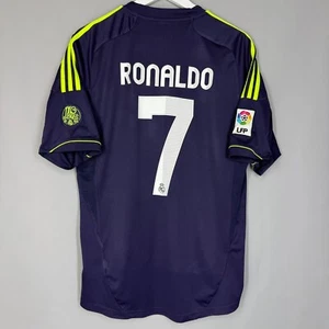 CAMISETA FUTBOL VISITANTE REAL MADRID 2012 2013 #7 CAMISETA RONALDO ADIDAS L - Imagen 1 de 8
