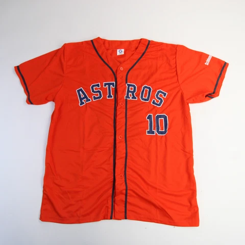 Houston Astros Unbranded Practice Jersey - Baseball Men's Orange New Cover