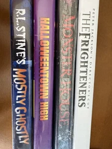 The Frighteners-Monster House Halloween High-Rl Stines Mostly Ghostly 4 DVD LOT - Picture 1 of 6