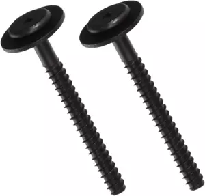 Viti maniglia porta forno in metallo nero compatibili con Frigidaire e Kenmore (2PK) - Foto 1 di 12