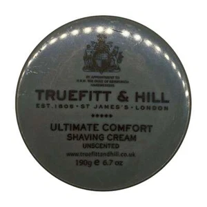 Unscented Ultimate Comfort Shaving Cream - by Truefitt & Hill (Used) - Picture 1 of 2