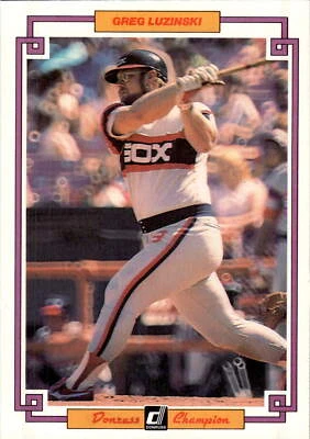 1984 Donruss Champions #13 Greg Luzinski - Image 1 of 2