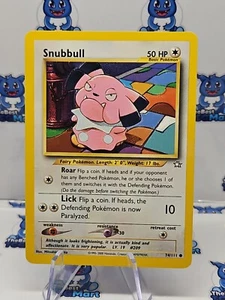 Snubbull 74/111  Neo Genesis Pokemon LP  - Picture 1 of 2