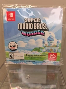 Super Mario Bros Wonder set supporto acrilico Pax West Nintendo Live 2023 - Foto 1 di 5