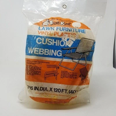 Cojín de plástico vinilo para muebles de césped Frost King reparación de correas Foto 1 de 4