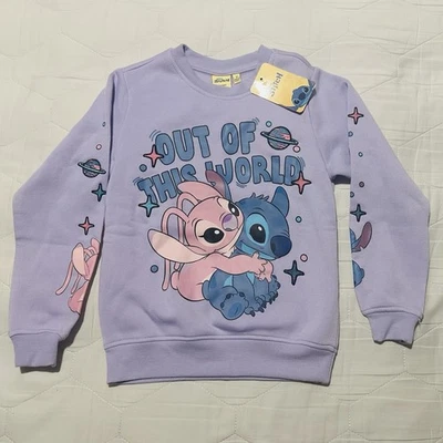 Sudadera Out of This World Stitch para niñas talla 7 en nueva con etiquetas Disney Foto 1 de 4
