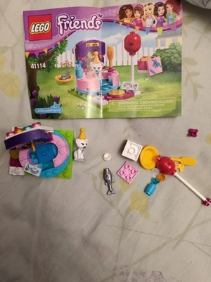 41114 LEGO полный друзей домашних животных вечеринки укладки кошка белый кот новый! - Изображение 1 из 4