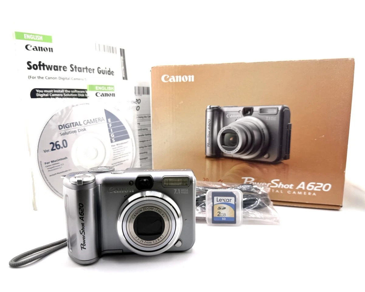 Canon PowerShot A620 Digital Cameras for Sale | Shop New & Used