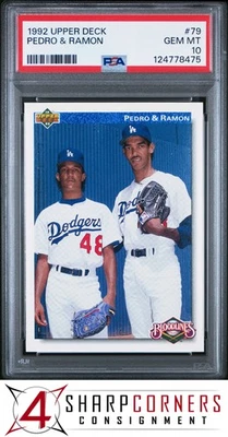 1992 cubierta superior #79 Pedro Martinez-Ramon Martinez PSA 10 Foto 1 de 3