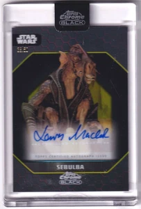 2024 Topps Star Wars Black Sebulba AUTO /50 Lewis Macleod #ADS-LE - Picture 1 of 2