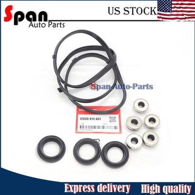 Conjunto de junta de tampa de válvula OEM para 2003-2010 Honda Accord Odyssey Acura MDX TL V6 - Imagem 1 de 4