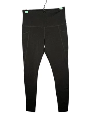 Jockey Black Stretch Jersey Leggings High Rise Size Small - Image 1 of 4