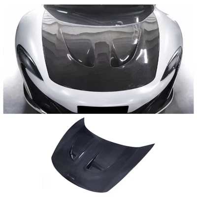 Cubierta del capó del panel frontal de fibra de carbono estilo P1 para Mclaren MP4-12c 650s  Foto 1 de 4