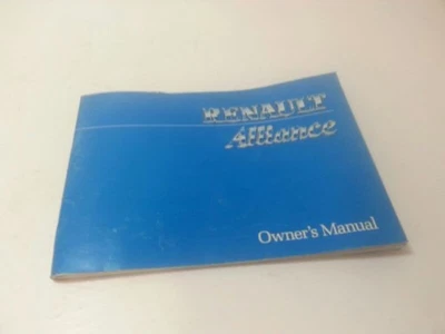 * OEM * OWNERS MANUAL OWNER'S HANDBOOK GUIDE -   1983 83 ALLIANCE   M-161702 - Изображение 1 из 4