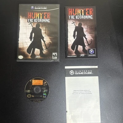 Hunter: The Reckoning (Nintendo GameCube, 2002) CIB Complete w/ Manual - Tested - Image 1 of 4