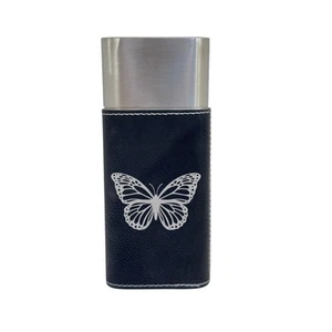 Cigar Case with Cutter - Butterfly - Leather - Picture 1 of 8