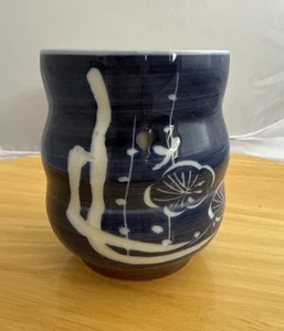 Bellissima tazza da tè giapponese blu e bianco colbalto - Foto 1 di 7