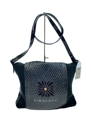 PINKO Bolso de Hombro Acrílico Negro Foto 1 de 4