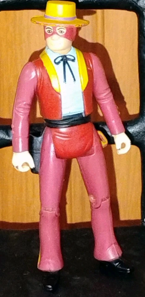 Boneco de ação Zorro's Amigo Gabriel Filmation Toys 1981 vintage 3 3/4" brinquedo B - Imagem 1 de 4
