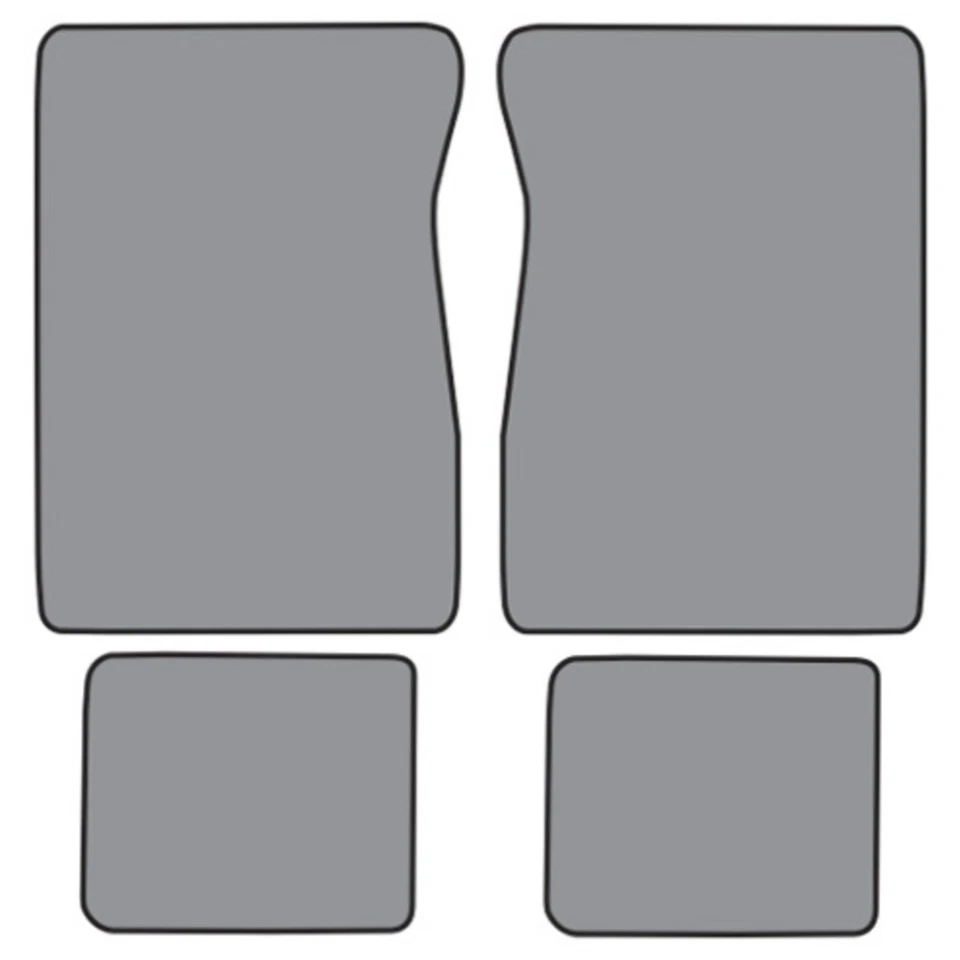 Alfombrillas para Chevrolet R3500 90-91 doble cabina (FM10F FM18R) Cutpile 4 piezas Foto 1 de 4