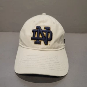 Notre Dame Fighting Irish NCAA Adjustable White Baseball Hat Cap - Picture 1 of 11