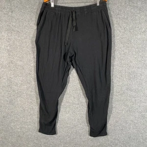 Proud Poppy Pants Womens 18 Plus Black Harem Coastal High Rise Cuffed Ladies A9 - Picture 1 of 16