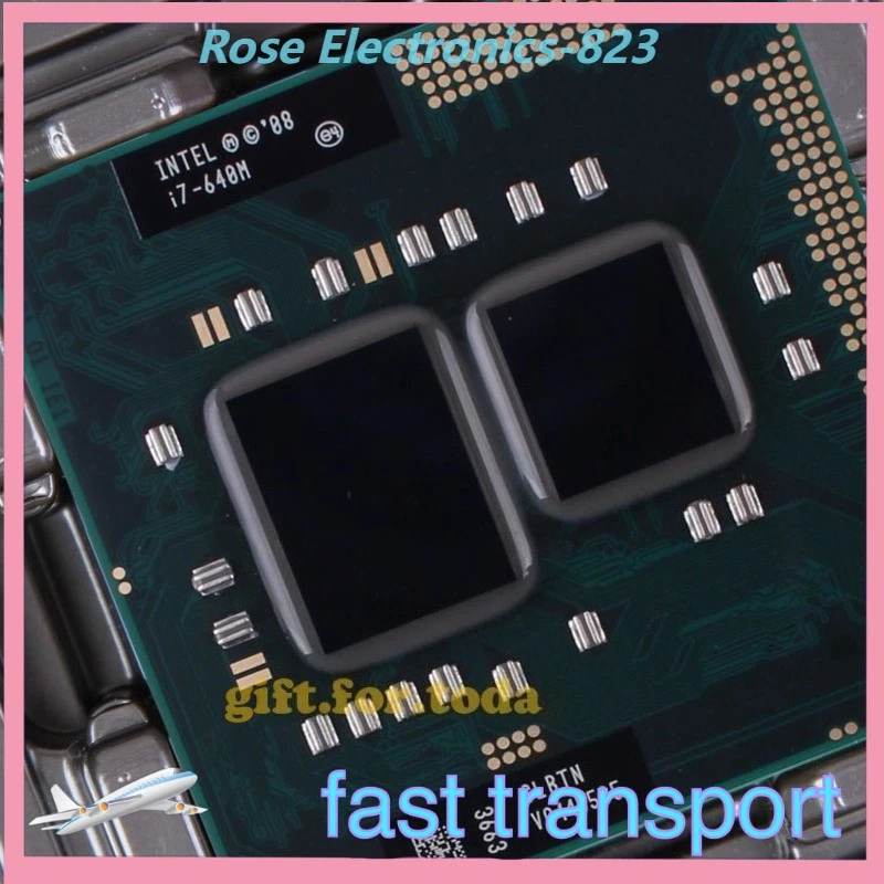 Intel Core CPU i7-640M 2.8 GHz Dual-Core 4M PGA 988 Socket G1 Laptop Processor - Image 1 of 1