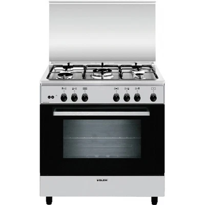 GLEM GAS  A855GI CUCINA 80X50CM 5 FUOCHI A GAS E FORNO A GAS CON GRILL  - Immagine 1 di 4