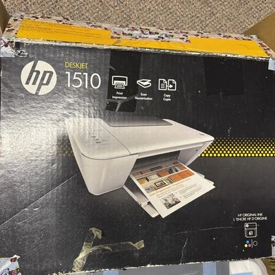 HP Dealer 1510 All-In-One Printer Scanner Copier B2L56A Open Box No Ink - Image 1 of 4