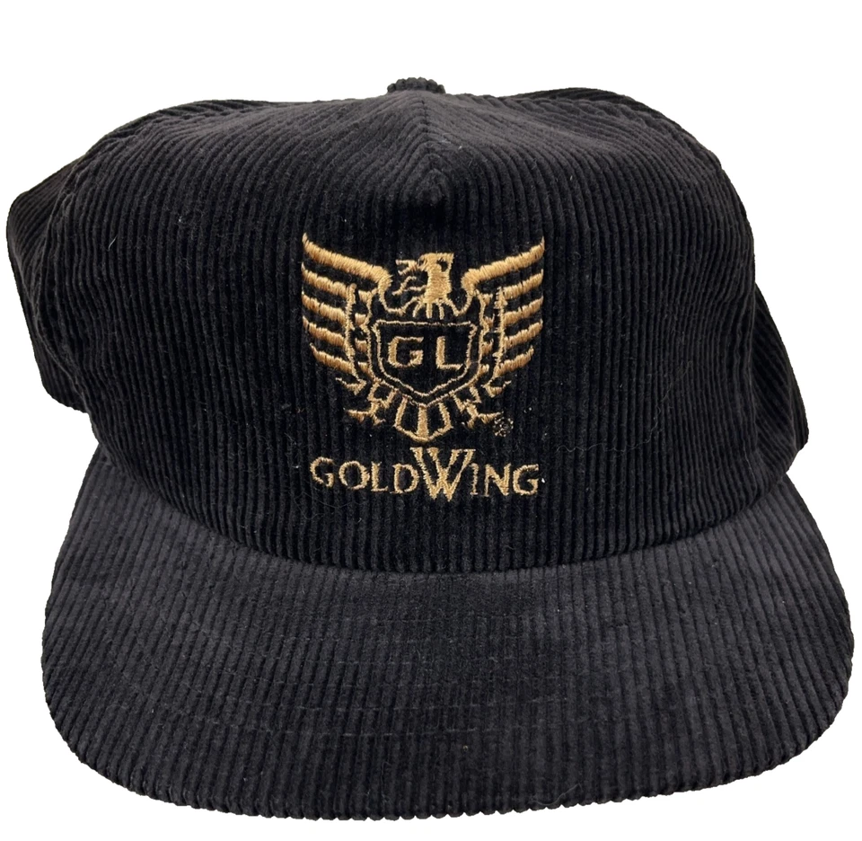 Gorra de camionero de pana Swingster de colección hecha en EE. UU. 80 Goldwing Eagle Foto 1 de 4