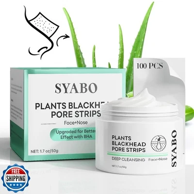 2.0 Tiras de Poros Nariz, Mascarilla Removedora de Espinillas con Ácido Salicílico para Rostro, Arriba Foto 1 de 4