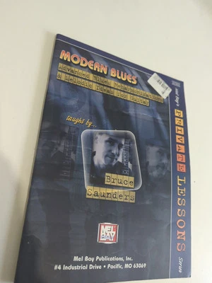 Bruce Saunders Modern Blues Advanced Harmonic And Melodic Ideas Jazz Guitar Book - Image 1 of 4