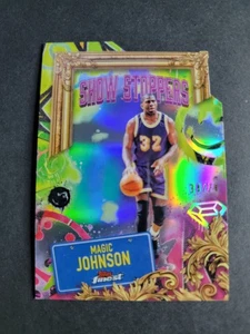 Magic Johnson 2024-25 Topps Finest Show Stoppers Die Cut Refractor /74 - Picture 1 of 2