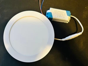 LOT OF 10 BRAND NEW LED FLUSH MOUNT LIGHT AC:85-265V POWER 12W COLOR TEMP 4000K - Picture 1 of 4