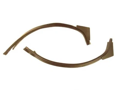 Cordón de viento para Pontiac GTO 1970-1972 vinilo negro delantero 2 piezas Foto 1 de 4