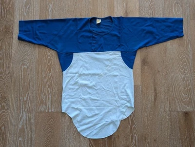 Vintage Russell Athletic Streetwear Jersey Tee White Blue 70s Gold Tag Sz M - Image 1 of 4