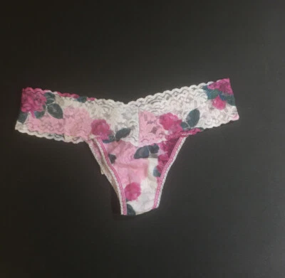 Tanga Hanky Panky estampado de flores MUJER TALLA 0S ZP-8166 Foto 1 de 3