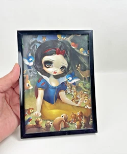 Disney Postkarte im Rahmen Schneewittchen im Wald Jasmin Becket-Griffith 5x7" - Bild 1 von 17