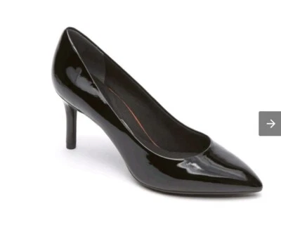 ROCKPORT 75mm Total Motion Women’s Pump Size 6M NIB A11799 Black Patent Leather - Image 1 of 4