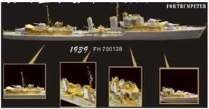 Flyhawk FH700128 1/700 WWII HMS Eskimo Destroyer 1939 For Trumpeter 05757 - Picture 1 of 4