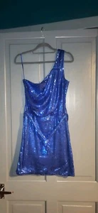 Sparkley One Shoulder Dress - Picture 1 of 2