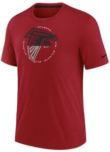 Nike Men's NFL Atlanta Falcons Impact Tri-Blend Red T Shirt Size Extra Large XL